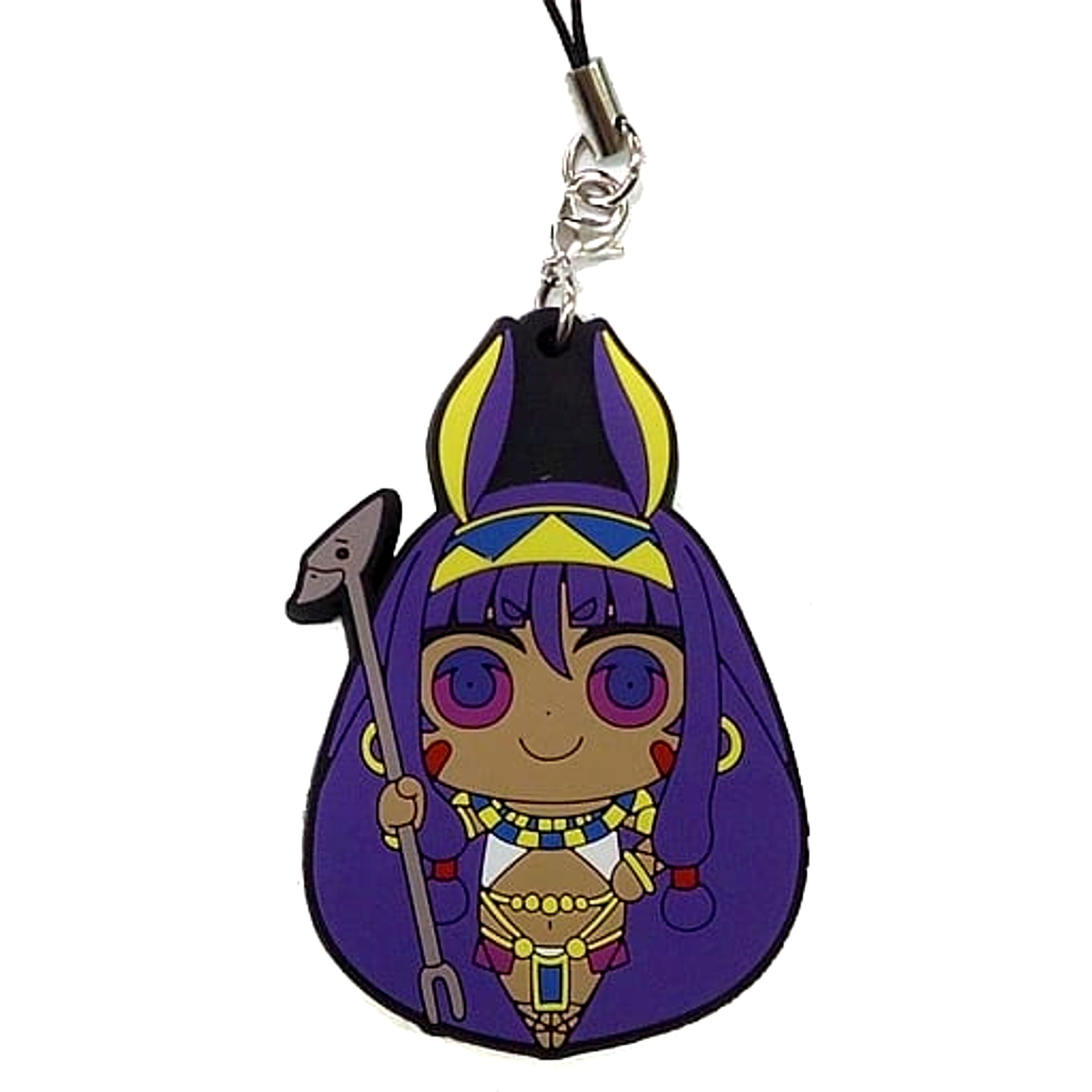 Fate/Grand Order Nitocris Caster Rubber Charm Winter Pharaoh Grand Thanksgiving Festival Select FGO Winter Festival 2017-2018 [USED]