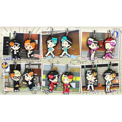 Haikyu!! Bean Throwing Ichiban Kuji Fuku o Maneke! Mame wa Orega Motte Iku! Rubber Charm Set Kyunchara Illustrations Last One Prize Charm [USED]