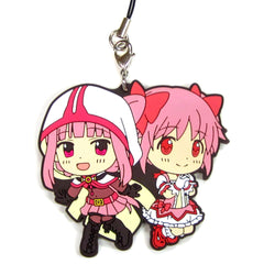 Magia Record: Puella Magi Madoka Magica Side Story Madoka Iroha Ichiban Kuji Part 2 Rubber Charm Kyunchara Illustrations Prize G [USED]