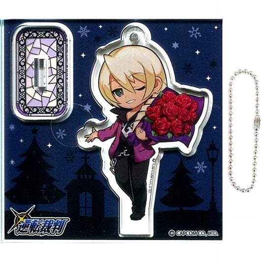 Klavier Gavin Acrylic Stand Keychain Ace Attorney Attraction Festa in Tokyo Tower Goods [USED]