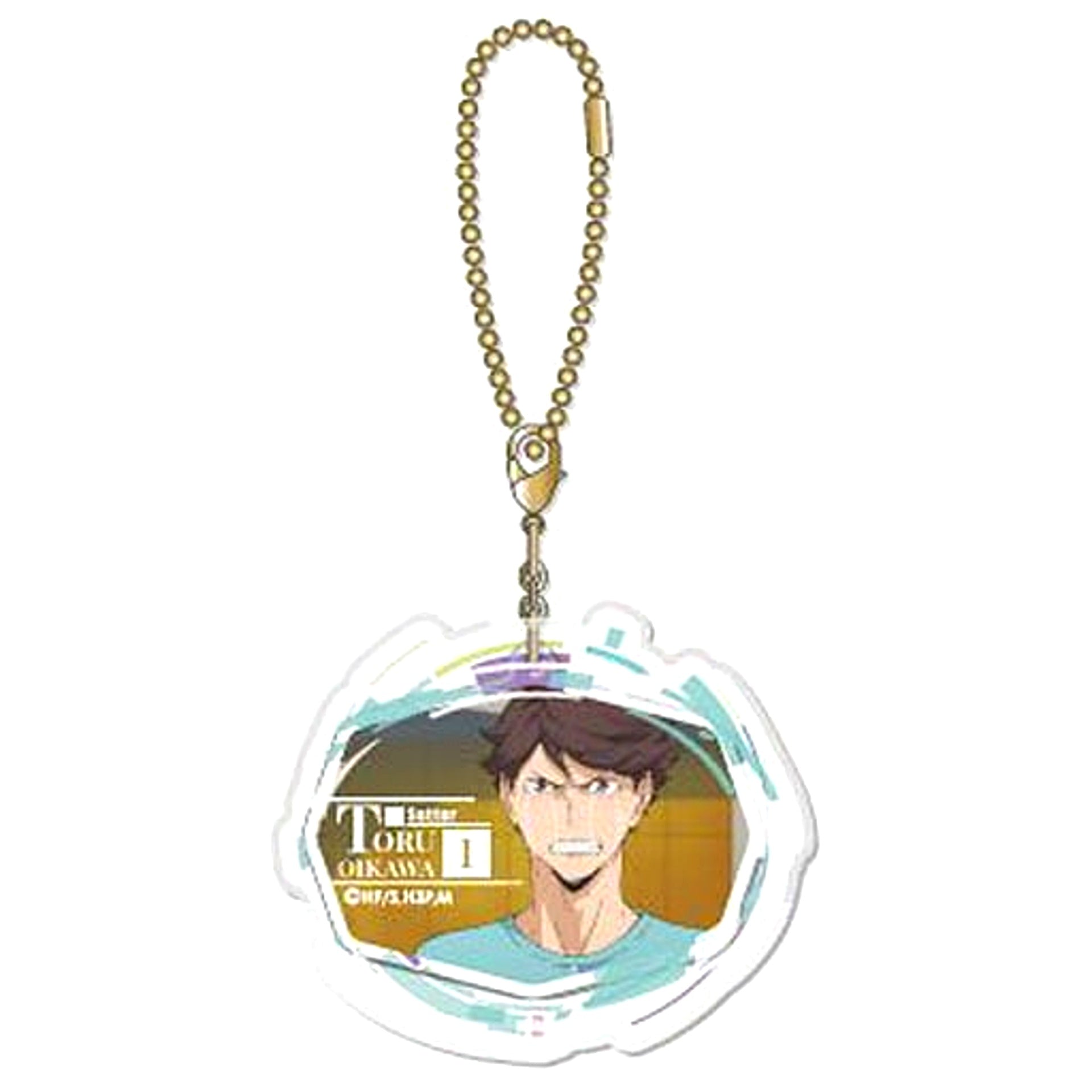 Toru Oikawa Haikyu!! Protect Clear Charm Match 3 [USED]