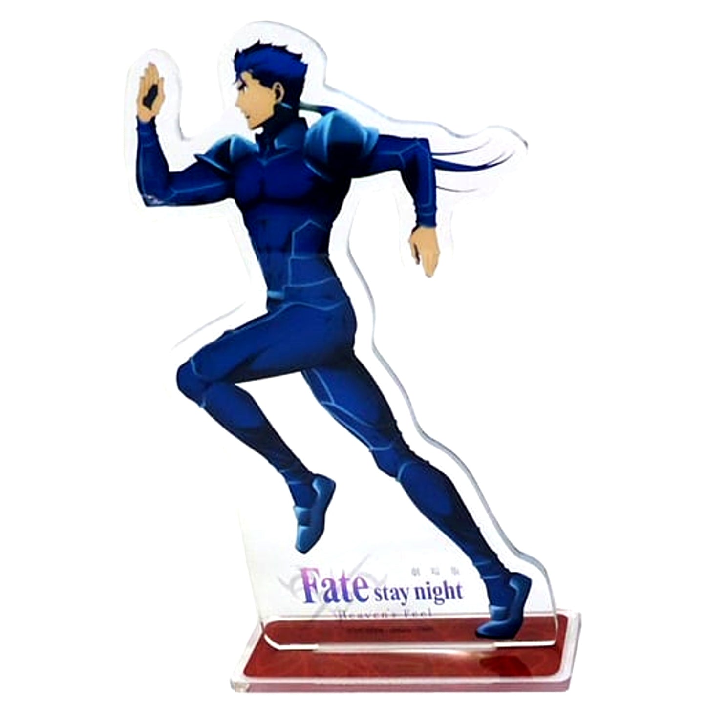 Lancer Fate/stay night Heaven's Feel Acrylic Stand w Base ufotable Cafe [USED]
