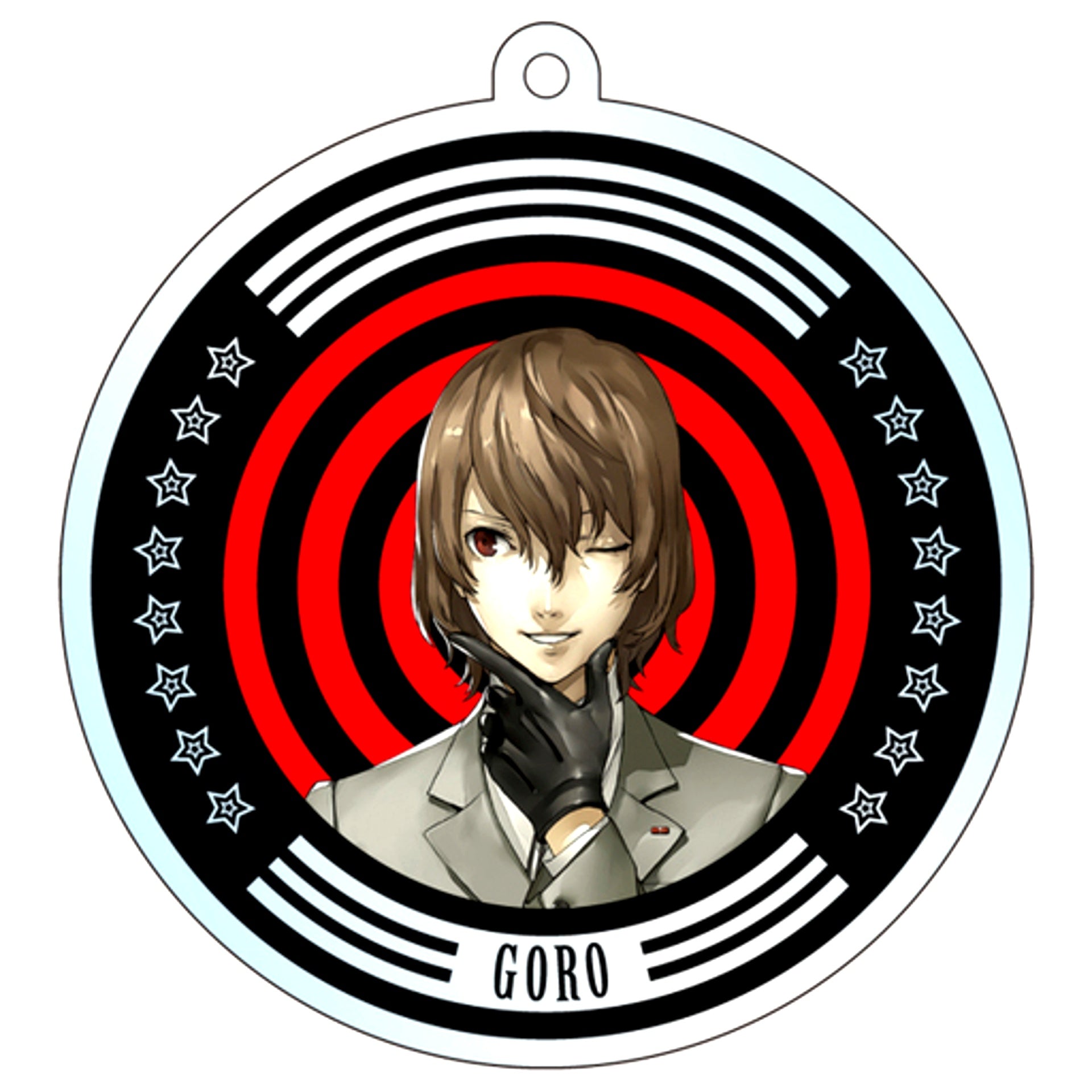 Goro Akechi Persona 5 Trading Acrylic Keychain Star Ver. [USED]