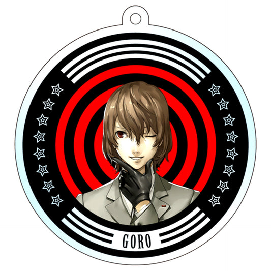 Goro Akechi Persona 5 Trading Acrylic Keychain Star Ver. [USED]