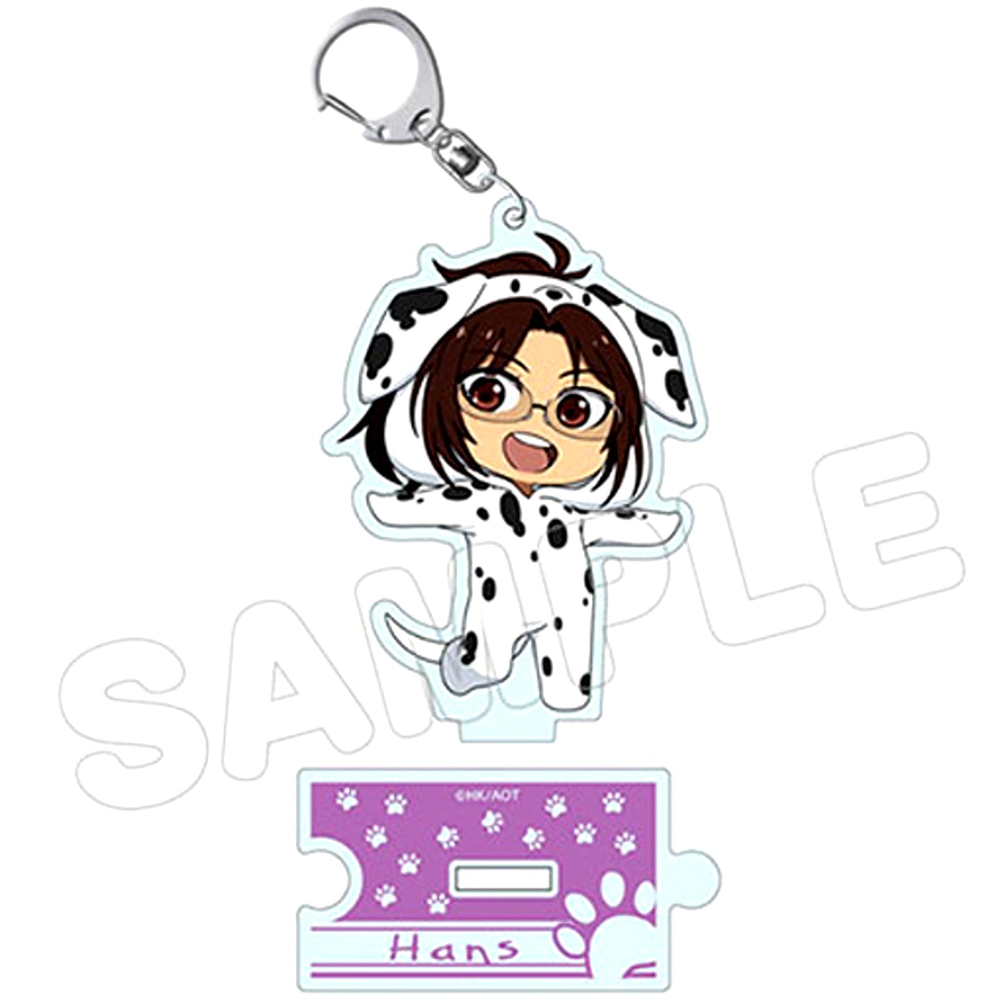 Hange Zoe Attack on Titan Animaru-kko Acrylic Keychain [USED]