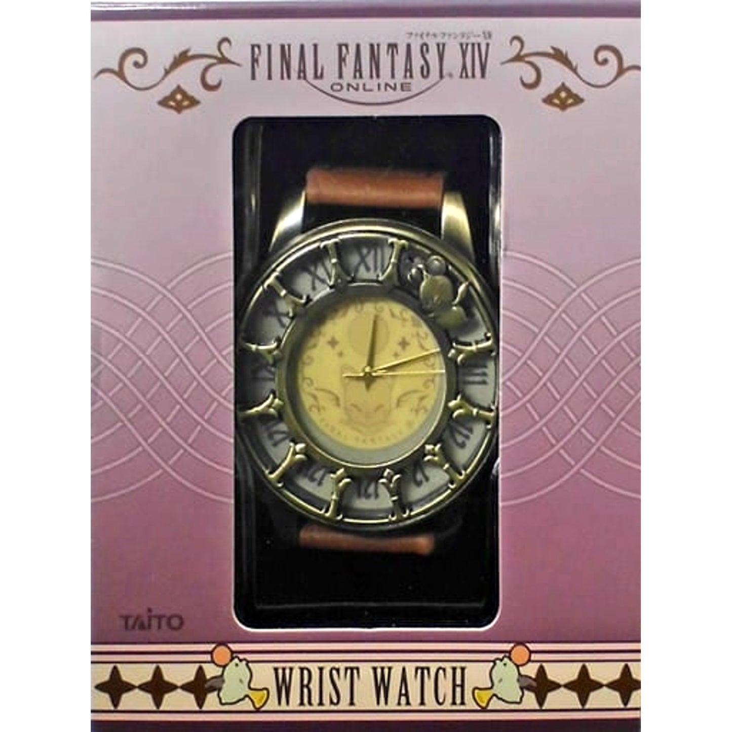 Final Fantasy XIV Moogle Ver. Yellow Dial Wristwatch [USED]