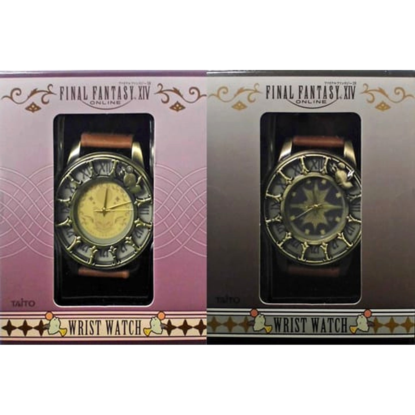 Final Fantasy XIV Moogle Ver. Wristwatch Set of 2 [USED]