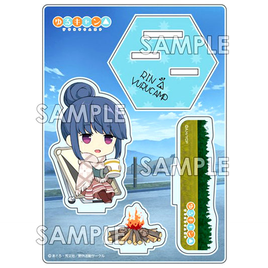Rin Shima Eforme Yuru Camp Acrylic Stand [USED]