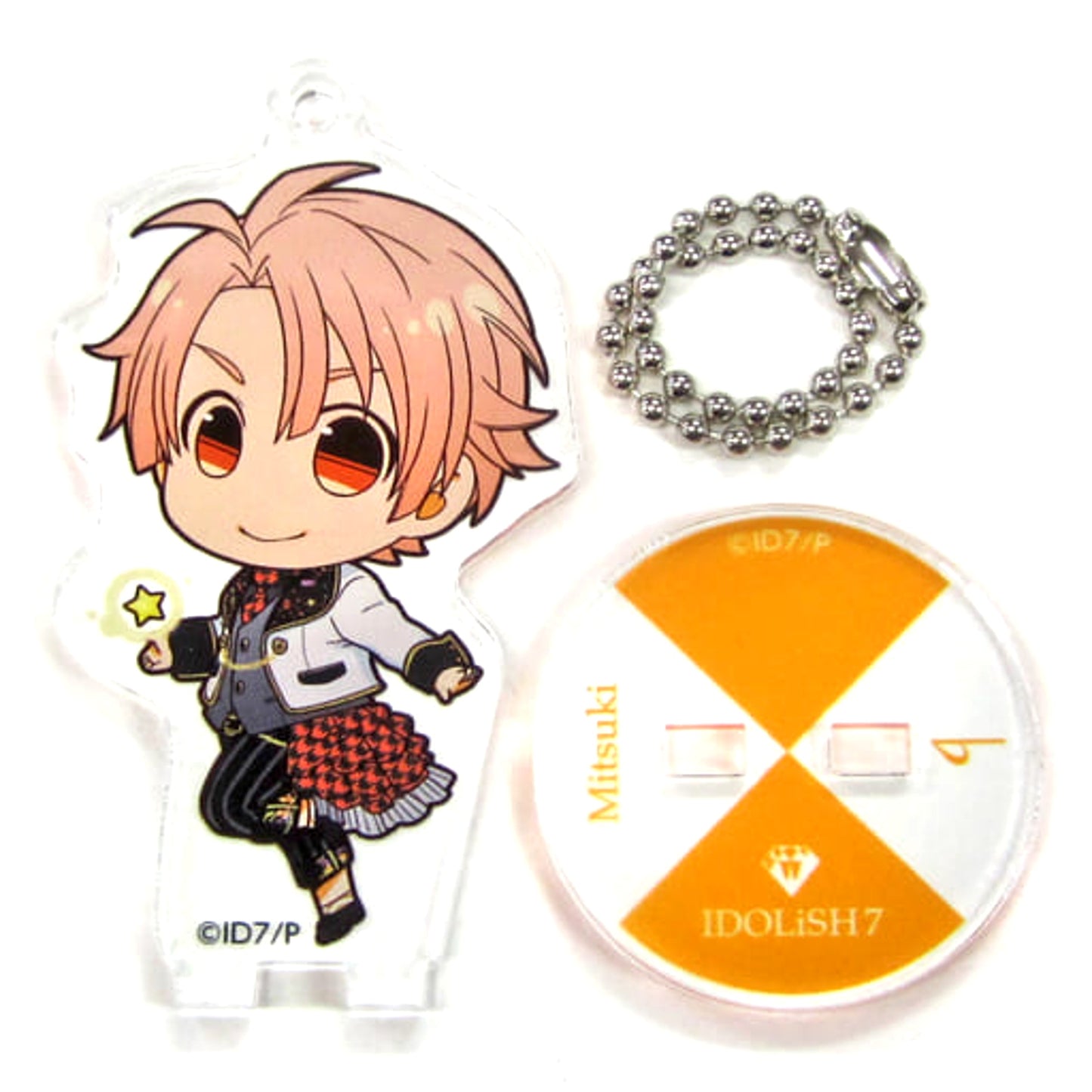 IDOLiSH7 Mitsuki Izumi WiSH VOYAGE Trading Acrylic Stand Keychain animate cafe Limited Keychains [USED]