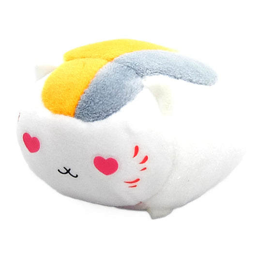 Natsume's Book of Friends Nyanko-sensei Heart Fuwamuni Nosecotto Keychains [USED]
