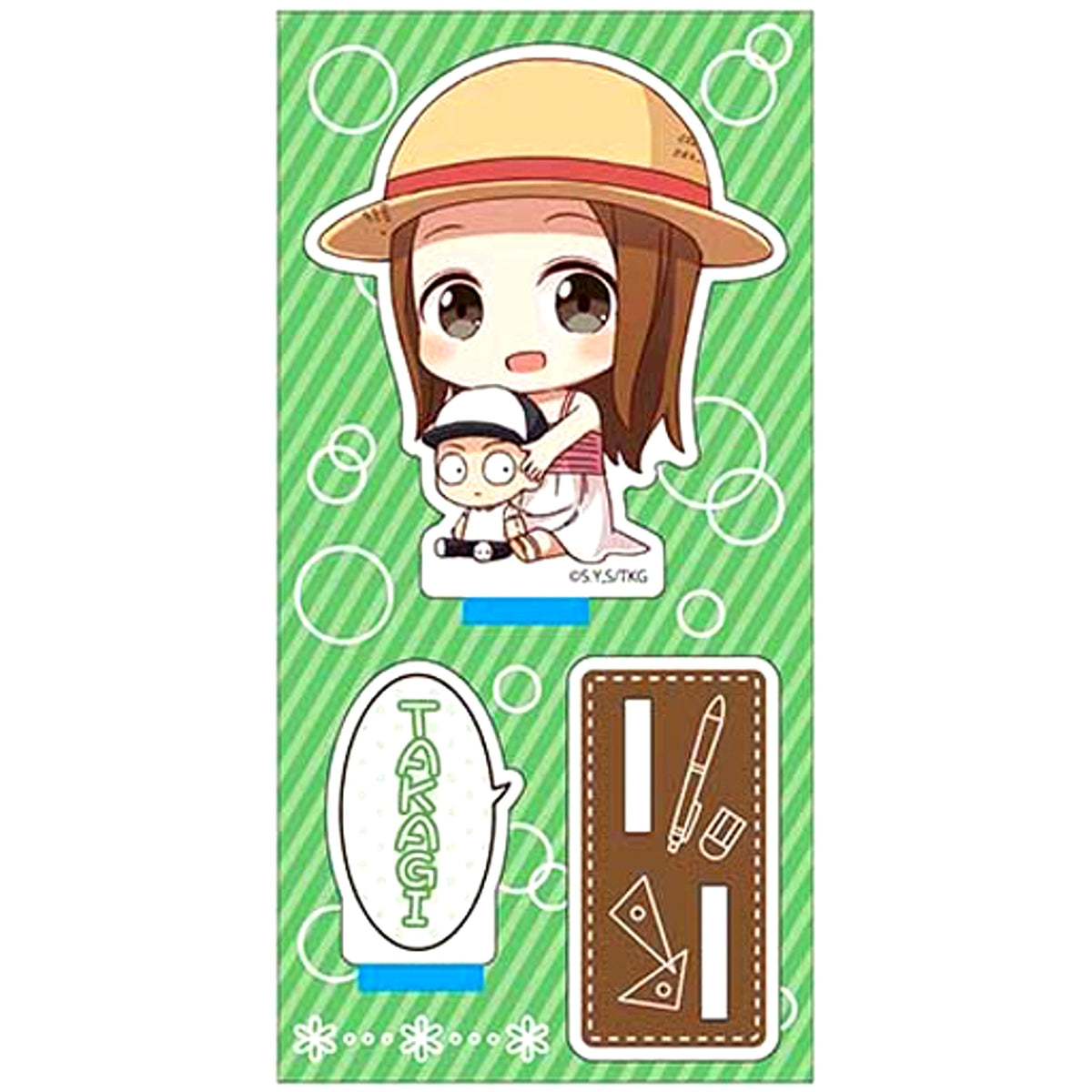 Takagi-san Dress Teasing Master Takagi-san Gyugyutto Acrylic Figure [USED]