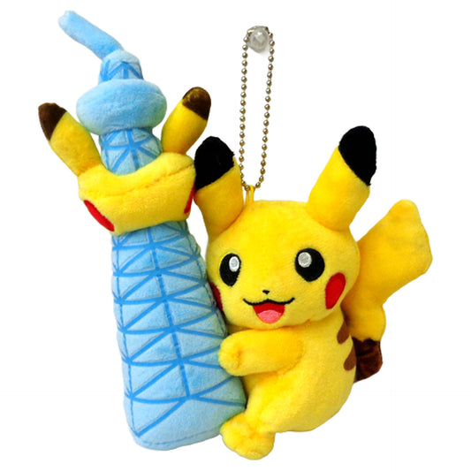 Pikachu Pokemon Center Sky Tree Town Ver. Pokemon Mascot Pokemon Center Limited Key Chain [USED]