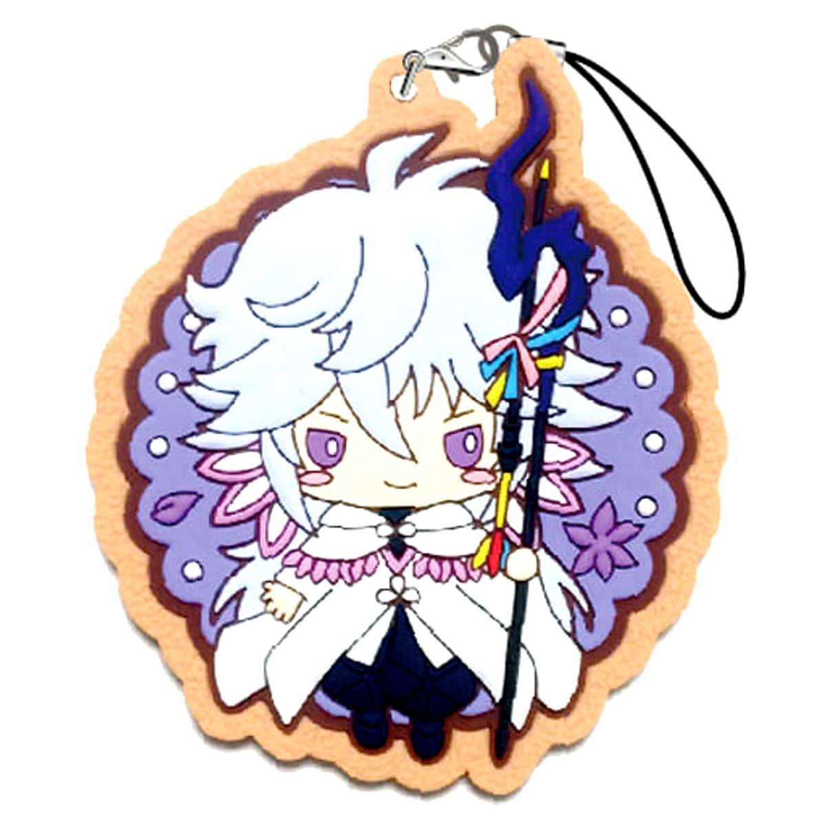 Fate/Grand Order Merlin Sanrio Icing Cookie Rubber Strap [USED]