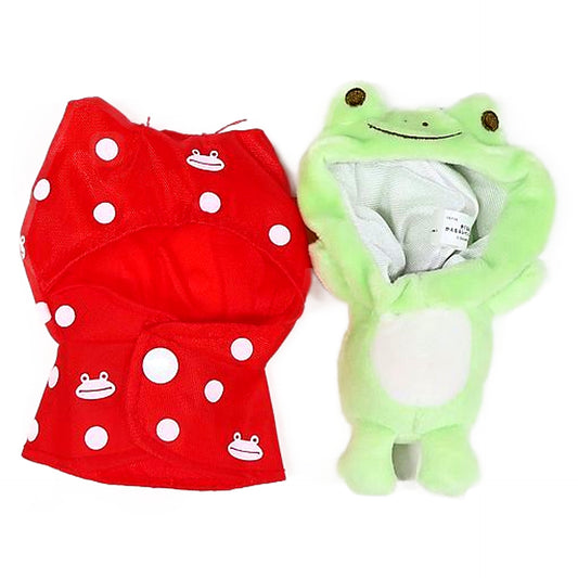 Frog Raincoat Set Ichiban Kuji Online Kigurumin Keychains [USED]