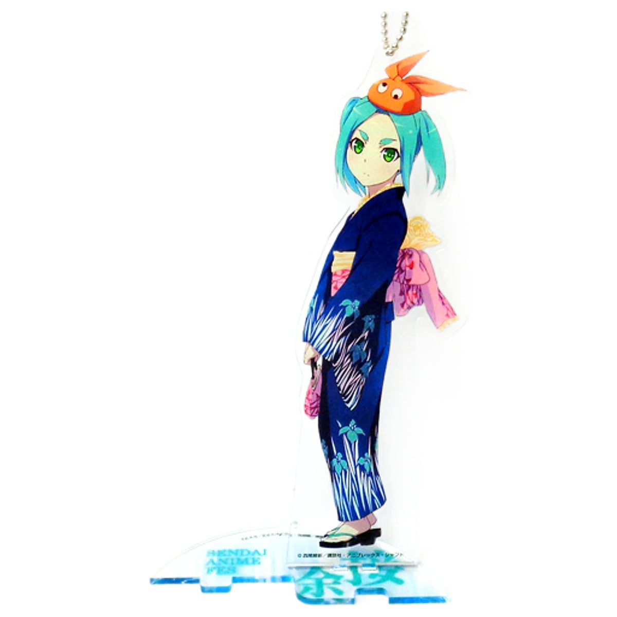 Yotsugi Ononoki End Story Big Acrylic Stand Keychain animatecafe Sendai Anime Festival Limited Key Chain [USED]