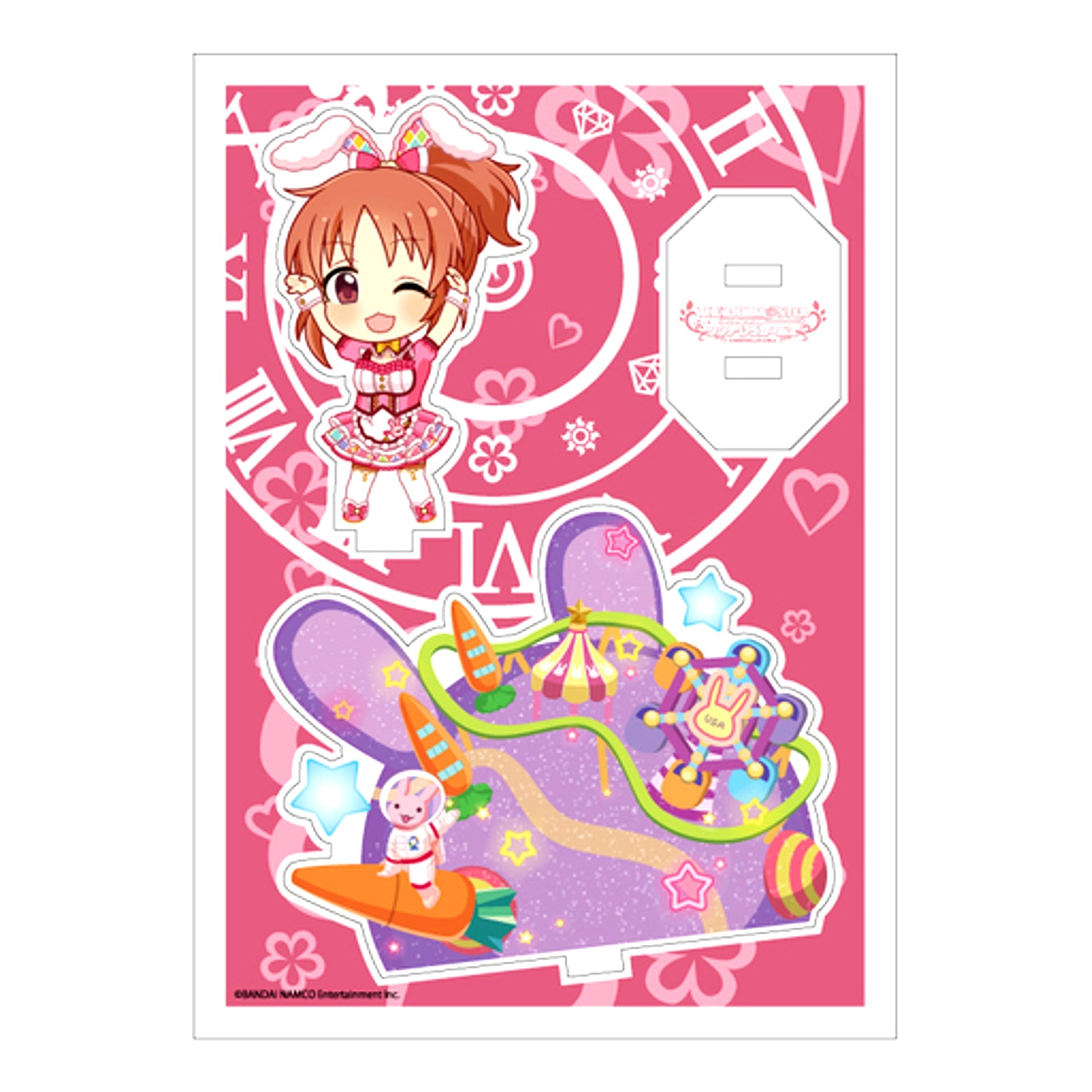 Nana Abe THE IDOLM@STER CINDERELLA GIRLS Acrylic Chara Plate Petit 07 [USED]