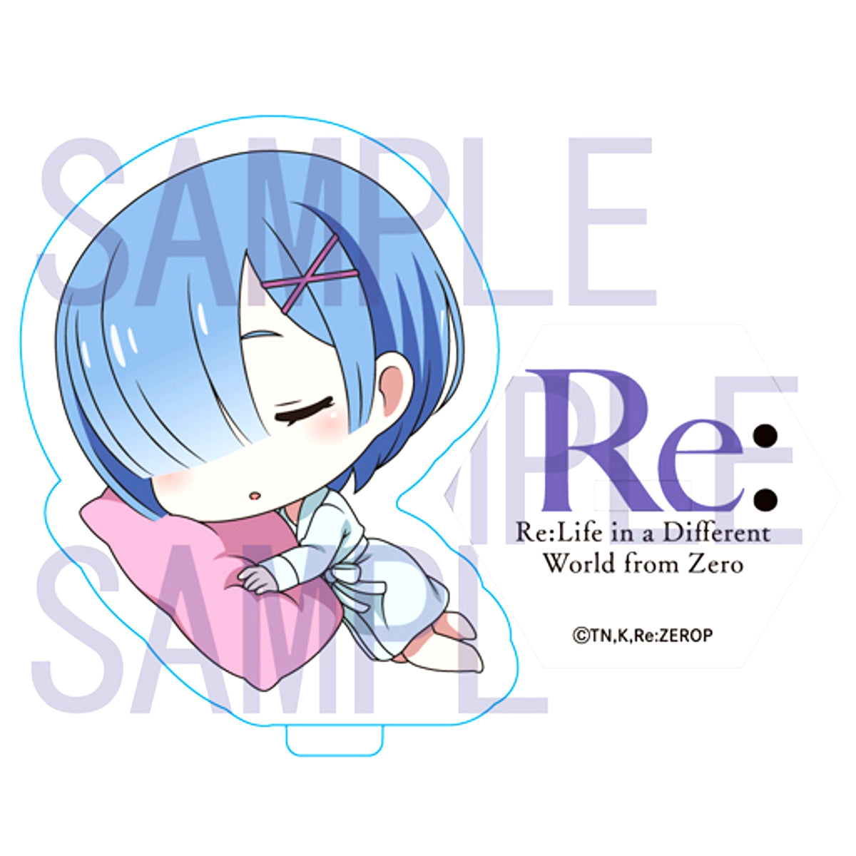 Goodnight Rem Re:ZERO -Starting Life in Another World- Hotel Collabo Acrylic Stand [USED]