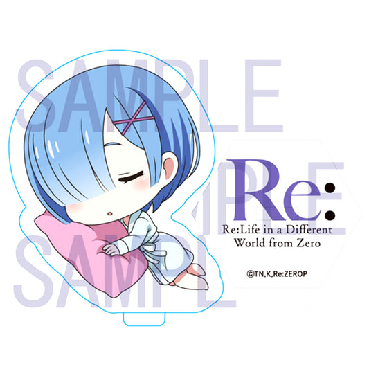 Goodnight Rem Re:ZERO -Starting Life in Another World- Hotel Collabo Acrylic Stand [USED]