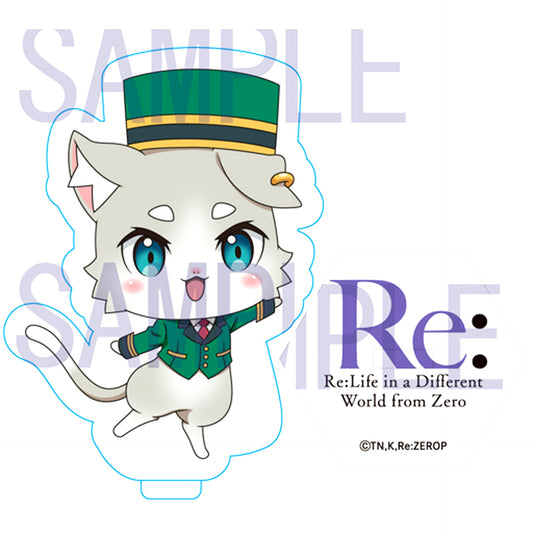 Hotelman Puck Re:ZERO -Starting Life in Another World- Hotel Collabo Acrylic Stand [USED]