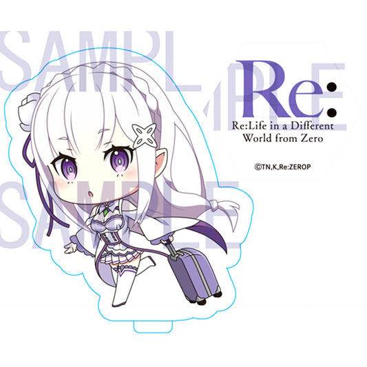 Outing Emilia Re:ZERO -Starting Life in Another World- Hotel Collabo Acrylic Stand [USED]