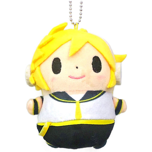 VOCALOID Len Kagamine Mamemate Len Kagamine 10th Anniversary Collaboration Store in Harajuku Space Limited Keychains [USED]