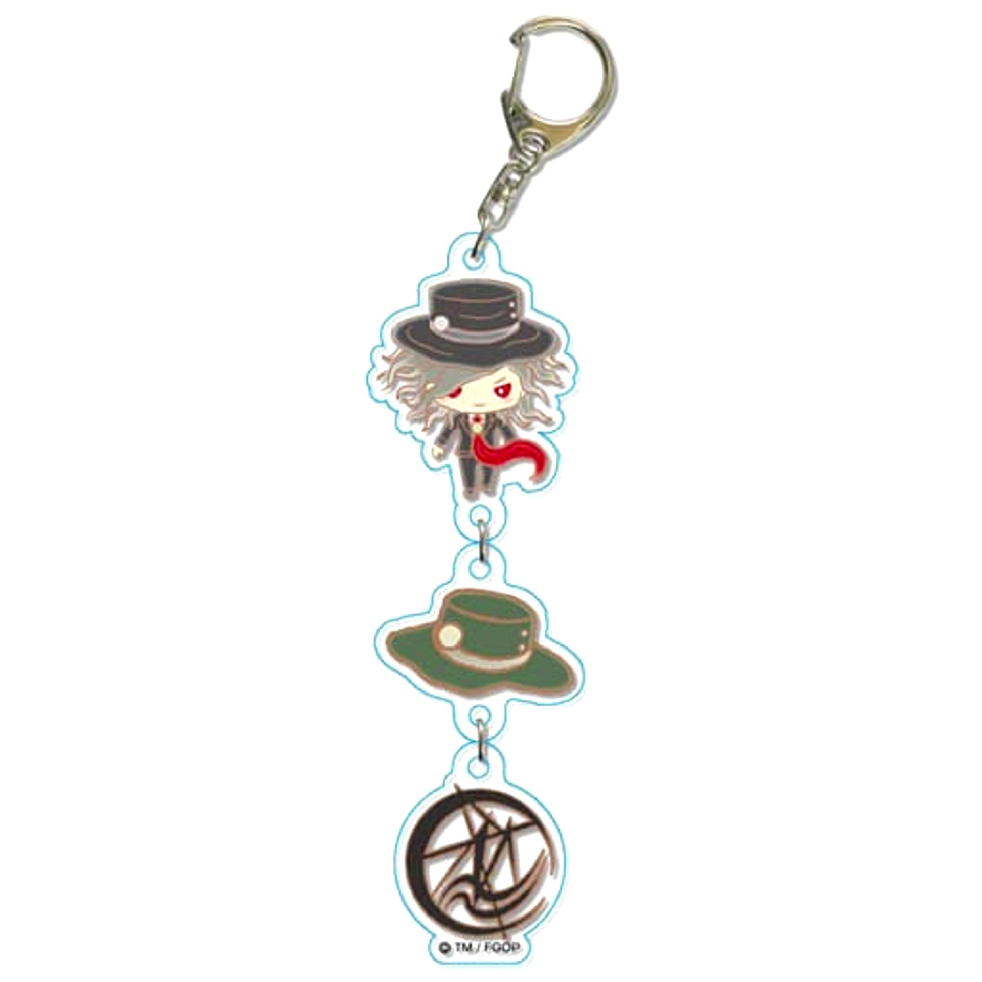 Fate/Grand Order Edmond Dantes Design produced by Sanrio Triple Keychain Avenger [USED]