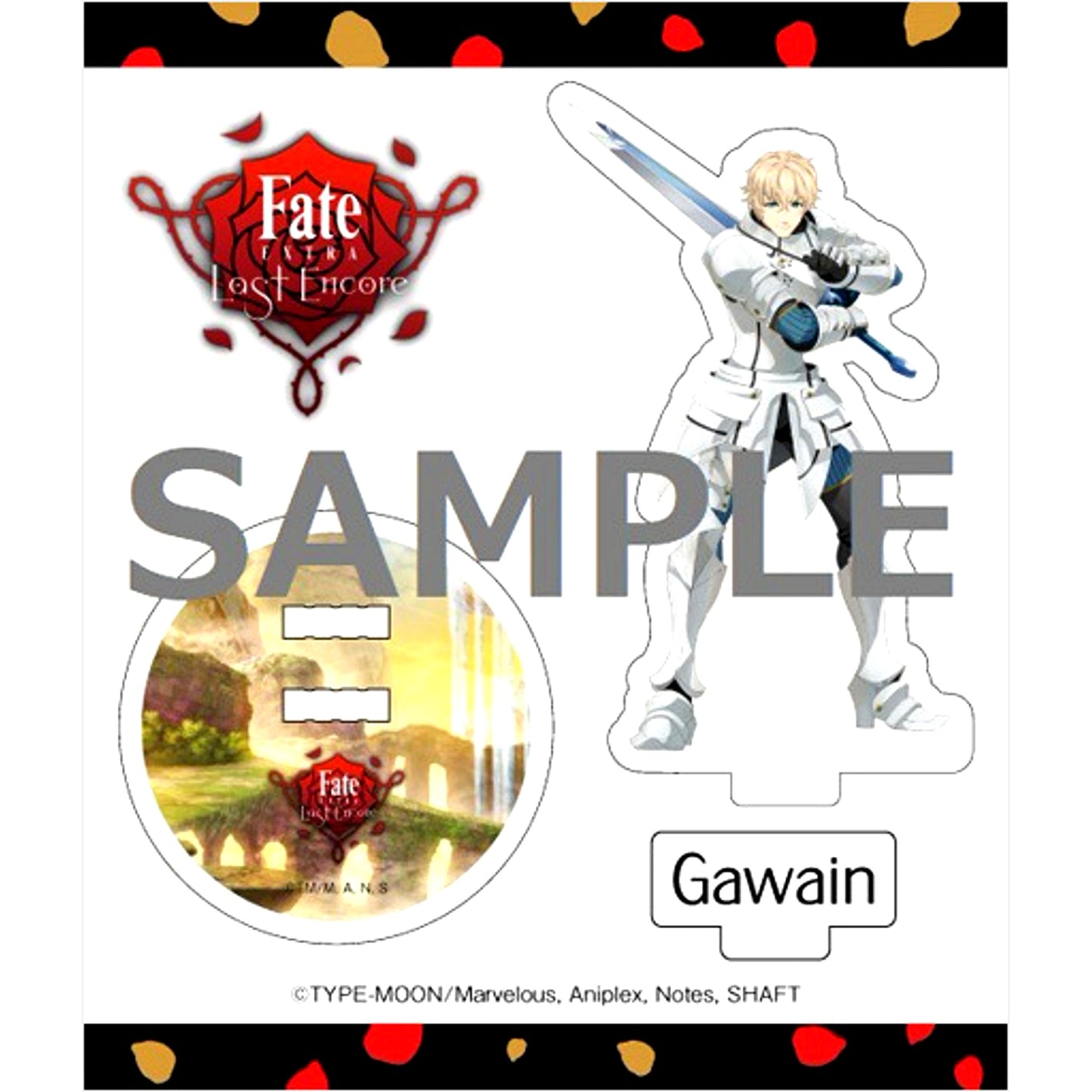 Gawain Acrylic Figure Fate/EXTRA Last Encore [USED]