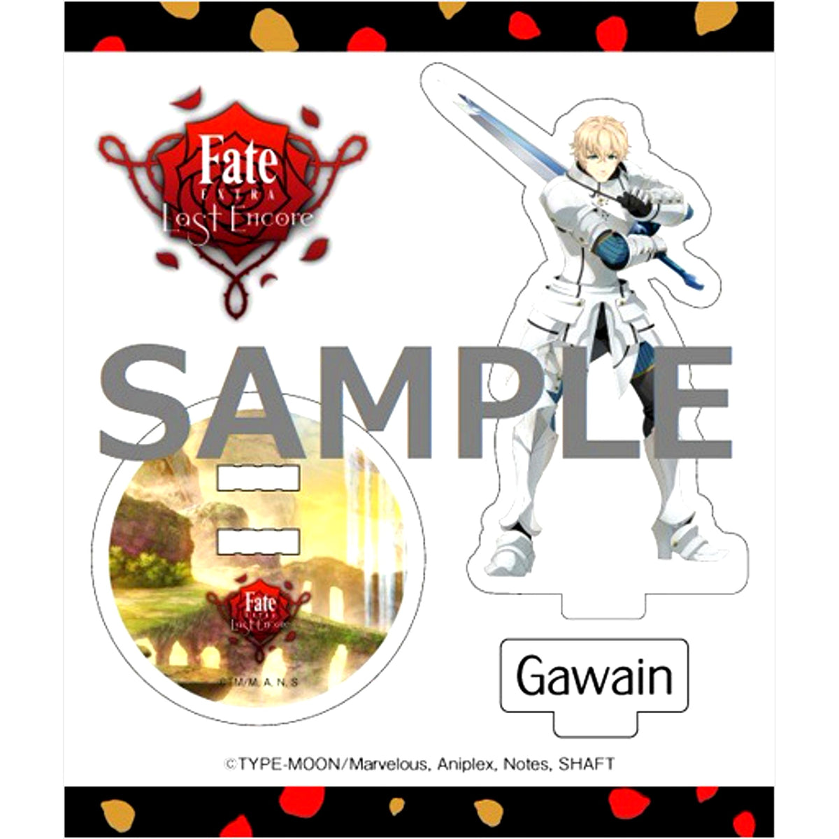 Gawain Acrylic Figure Fate/EXTRA Last Encore [USED]