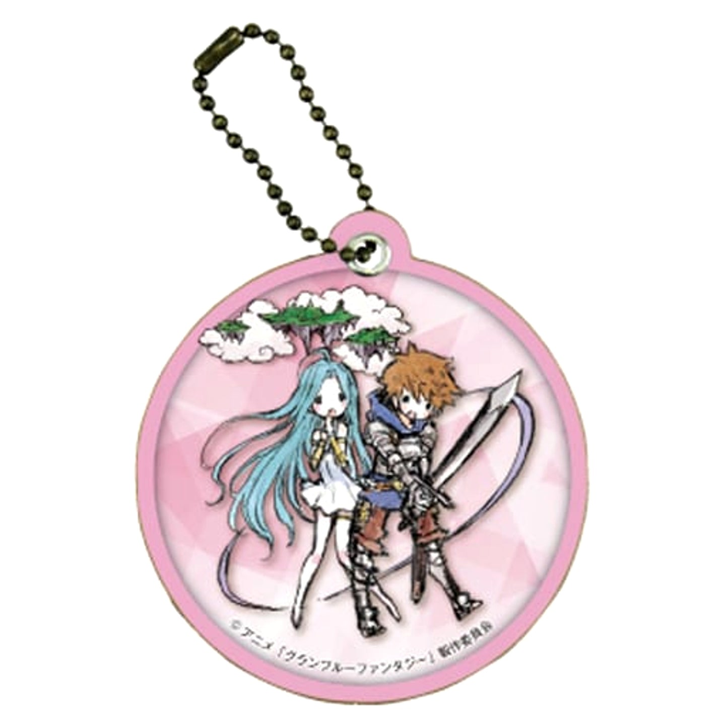 Granblue Fantasy The Animation Gran Lyria Graph Art Design Chara Leather Charm Charm [USED]