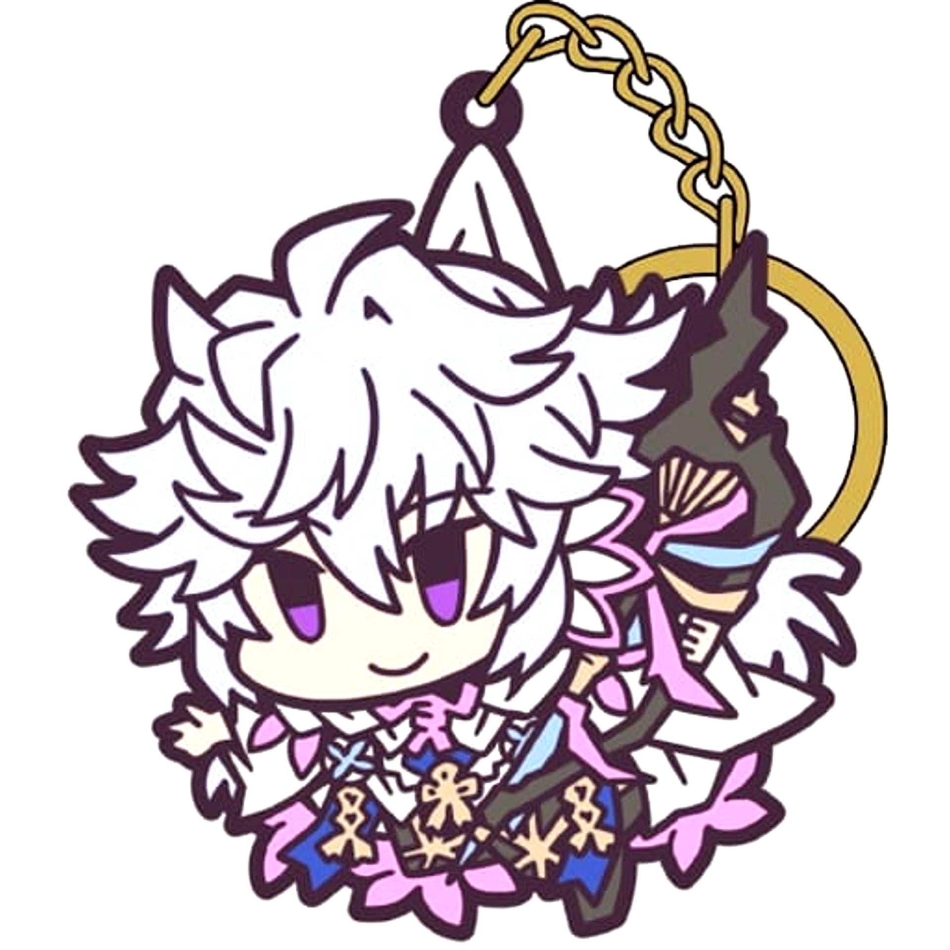 Fate/Grand Order Merlin Tsumamare Keyholder [USED]