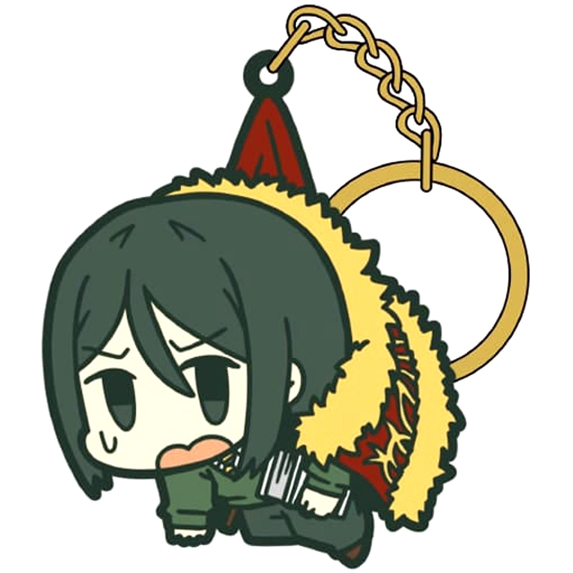 Fate/Grand Order Zhuge Liang Tsumamare Keychain Caster [USED]
