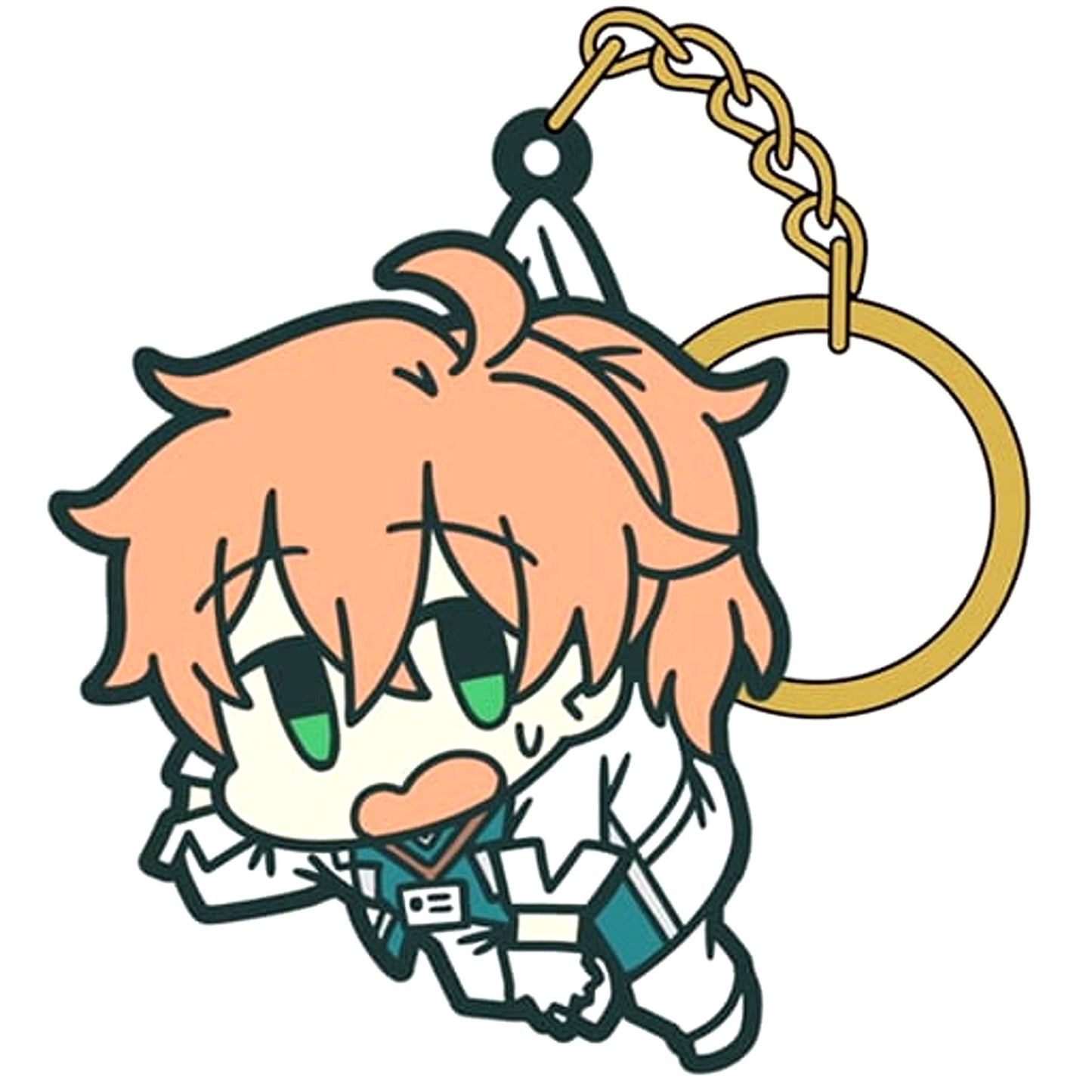 Fate/Grand Order Romani Archaman Tsumamare Keychain [USED]