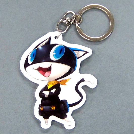 Morgana Persona 5 20th Anniversary Edition Acrylic Keychain WonderGOO Purchase Bonus [USED]