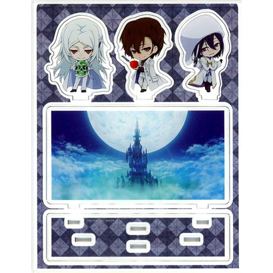 Osamu Dazai & Fyodor D & Tatsuhiko Shibusawa Bungo Stray Dogs Dead Apple Acrylic Stand Set Theater Goods [USED]
