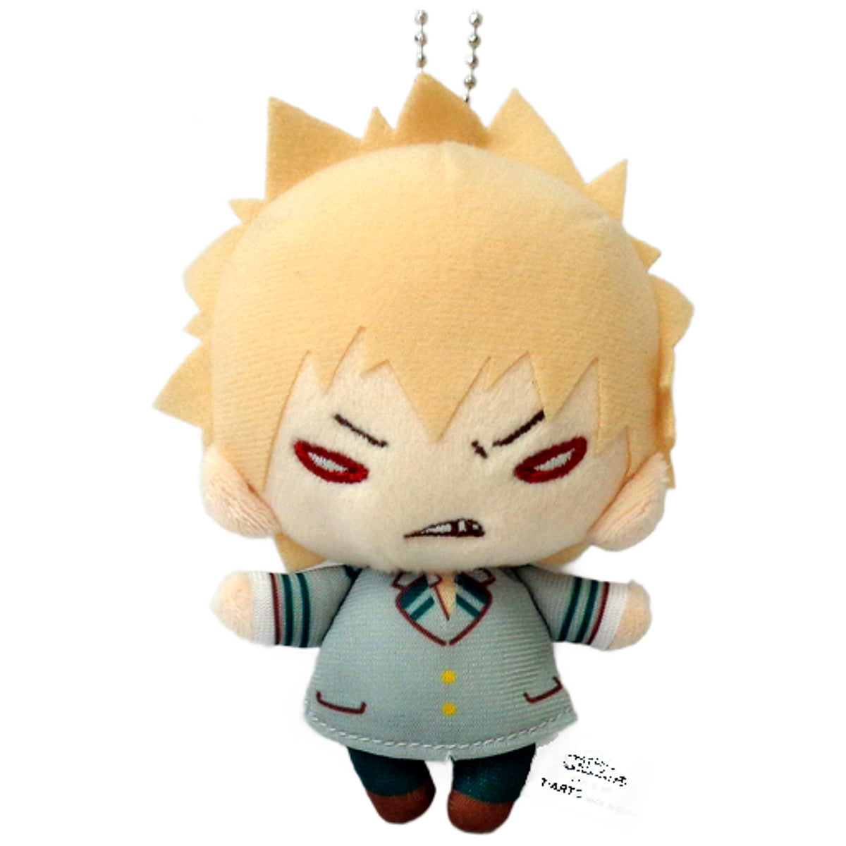 Katsuki Bakugo Uniform My Hero Academia Nitotan Plush Toy with Ball Chain Jump Festa 2018 Limited Mascot [USED]