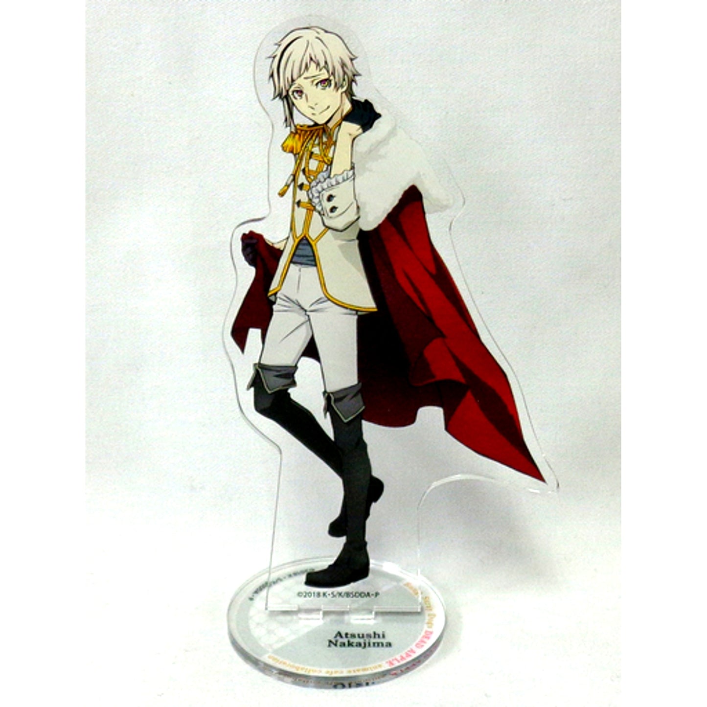 Atsushi Nakajima Illustration Big Acrylic Stand Bungo Stray Dogs Dead Apple x animate cafe [USED]