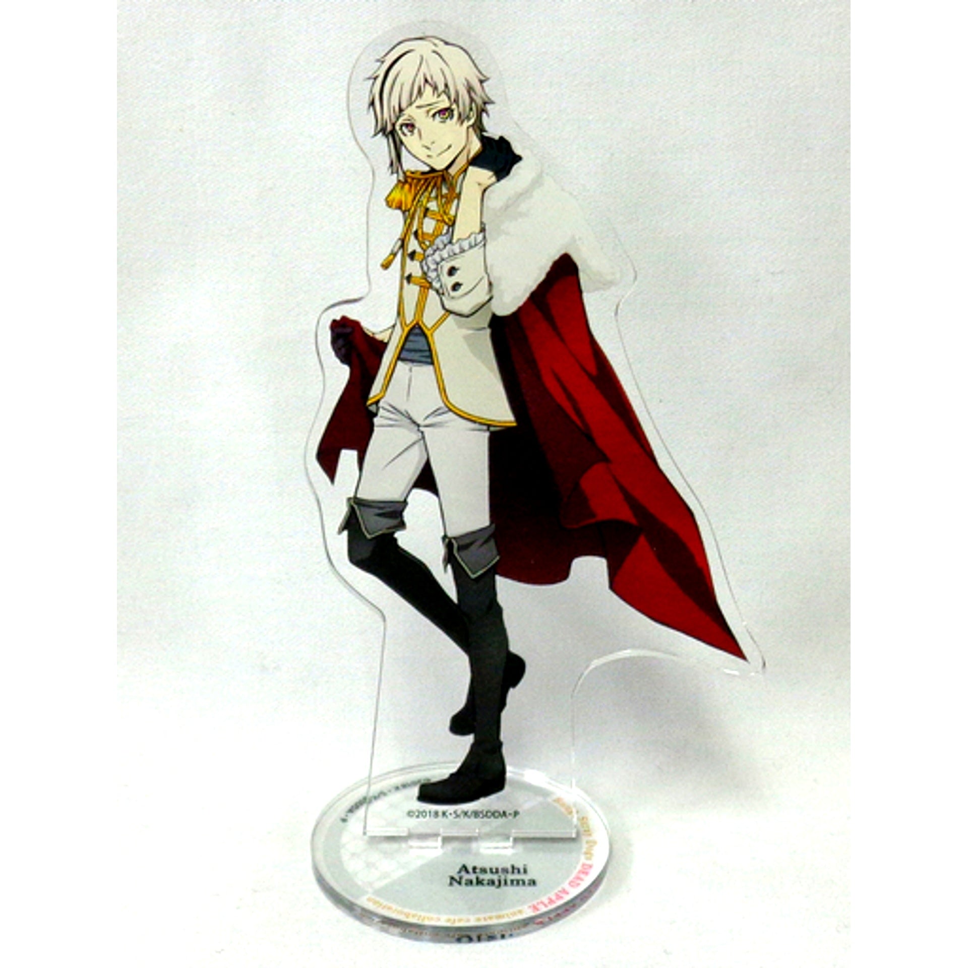 Atsushi Nakajima Illustration Big Acrylic Stand Bungo Stray Dogs Dead Apple x animate cafe [USED]