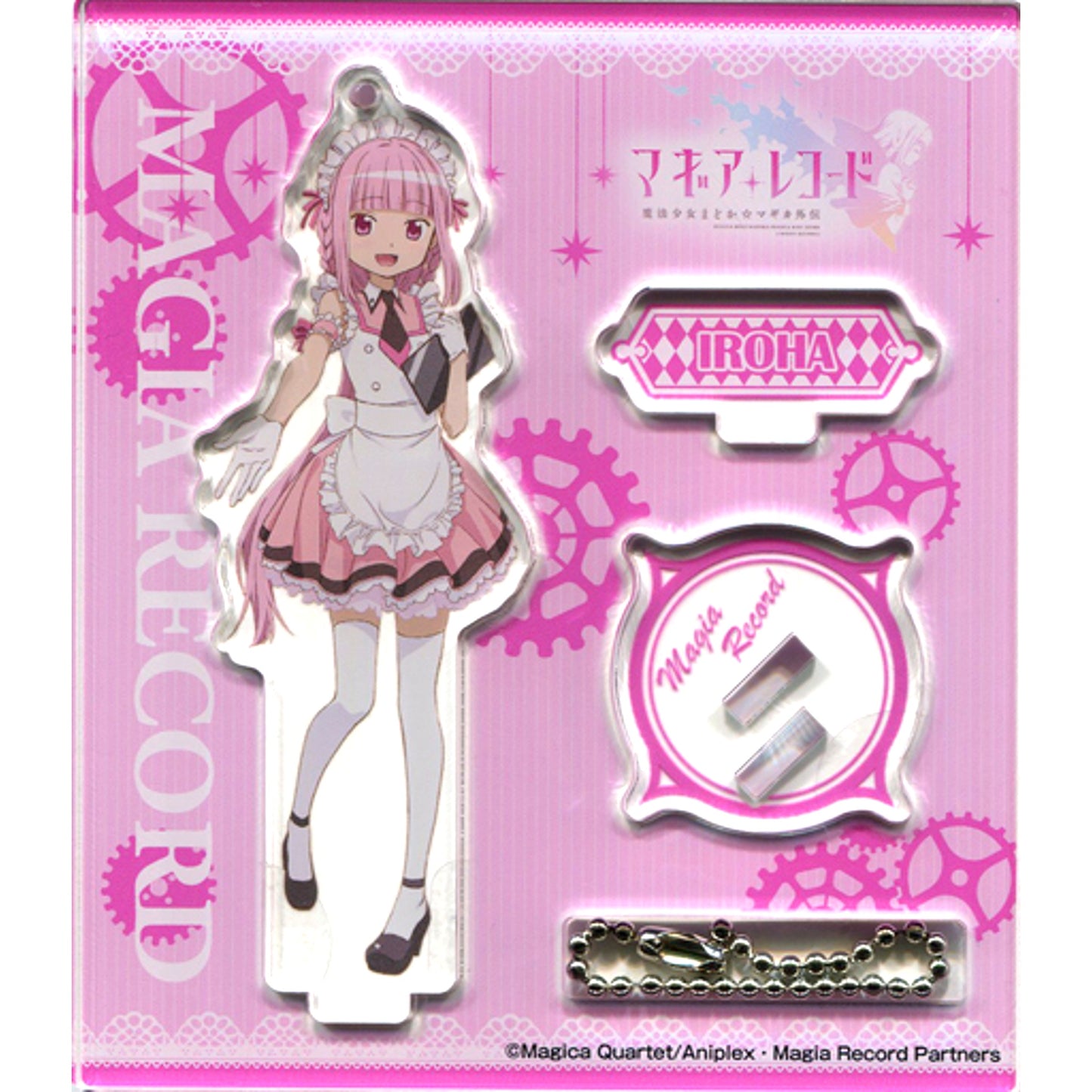 Iroha Tamaki Acrylic Stand Panel Sega Ltd Magia Record Puella Magi Madoka Magica Side Story Campaign [USED]
