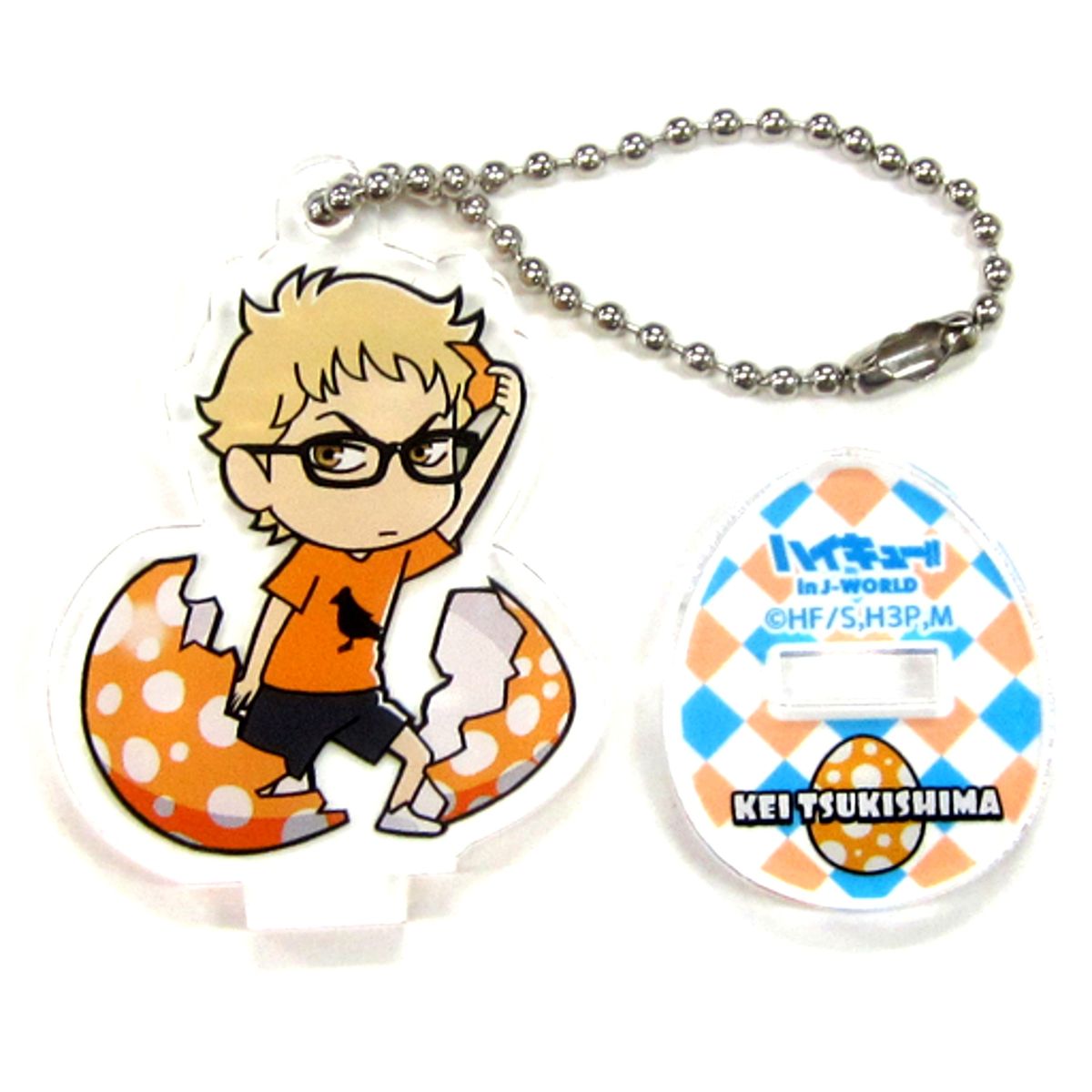 Kei Tsukishima Haikyu!! Easter 2018 in J-WORLD TOKYO Mini Acrylic Stand [USED]