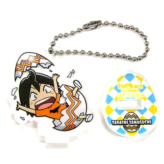 Tadashi Yamaguchi Mini Acrylic Stand Haikyu!! Easter 2018 J-WORLD [USED]
