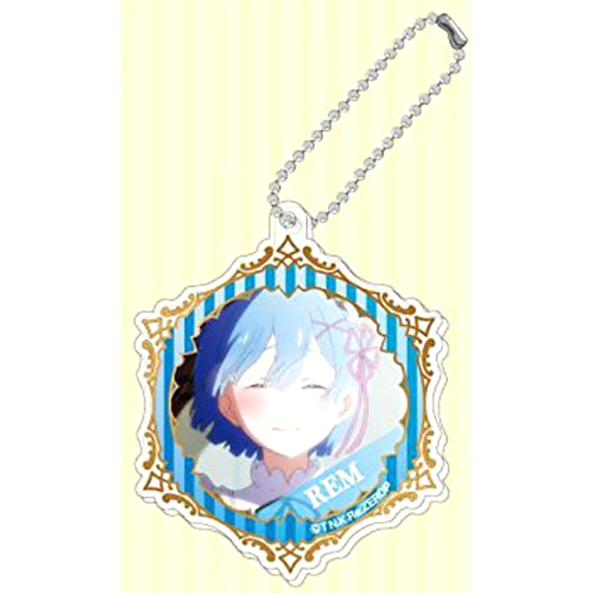 Re:ZERO -Starting Life in Another World- Rem Light Smile Decofure Acrylic Keychain Rem Keychains [USED]