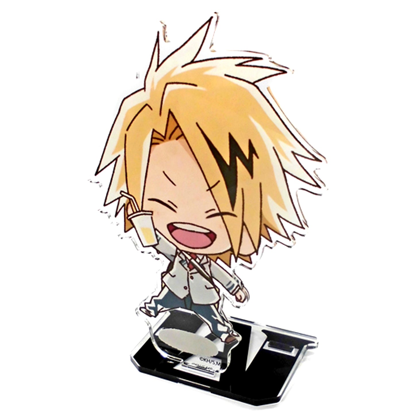 Denki Kaminari My Hero Academia x Collabo Cafe Honpo Vol. 2 Big Acrylic Stand [USED]