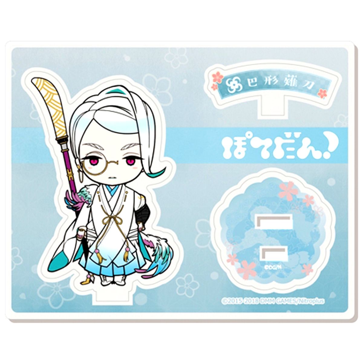 Tomoegata Naginata Touken Ranbu ONLINE Potedan! Acrylic Item [USED]
