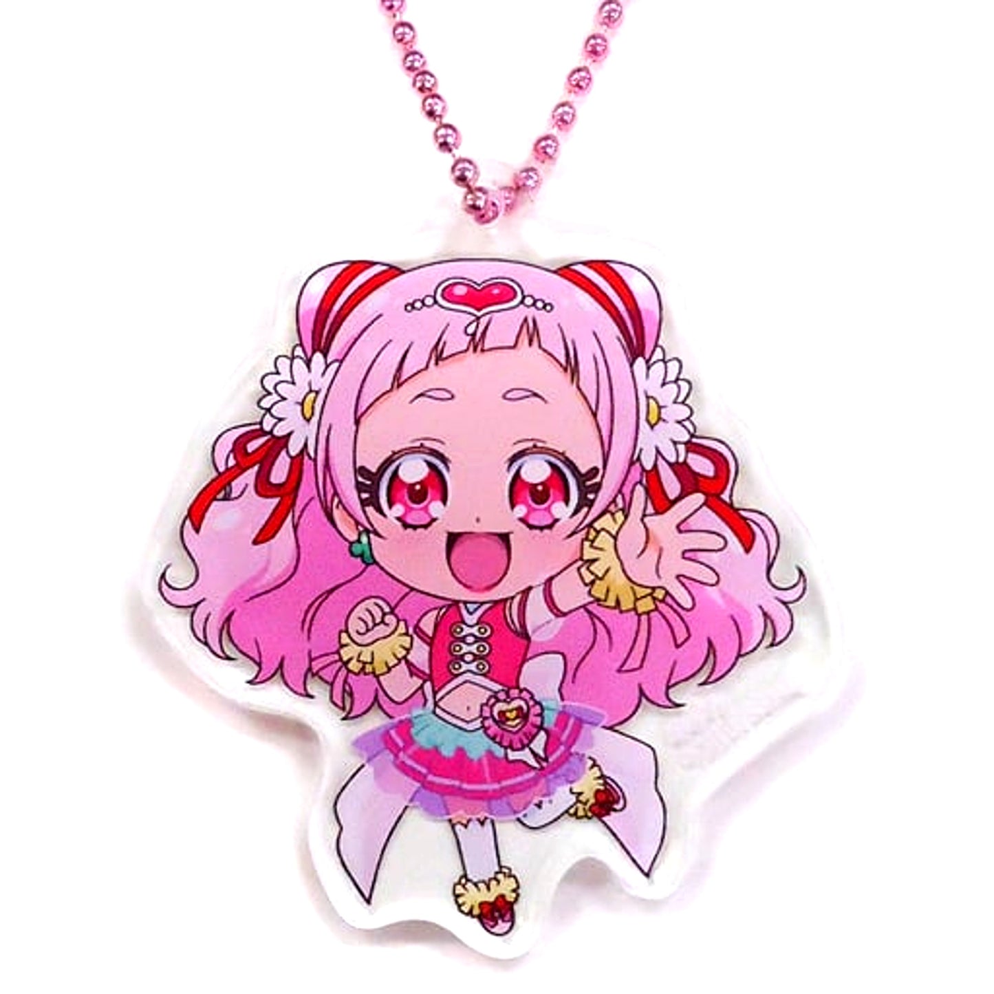 Cure Yell Movie PreCure Super Stars! Theater Limited Acrylic Keychain Theater Goods [USED]