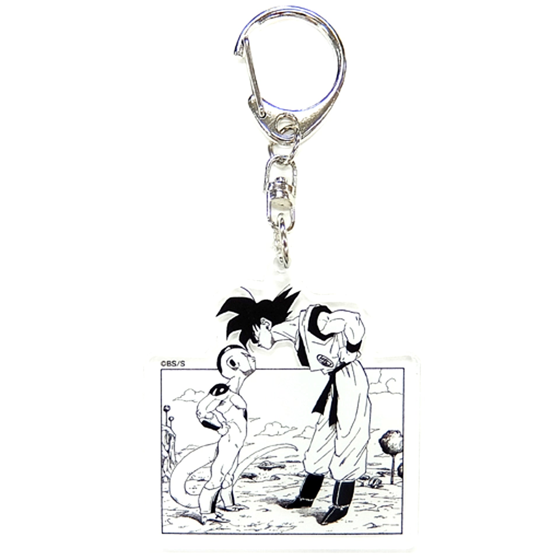 Son Goku & Frieza Dragon Ball Weekly Shonen Jump Exhibition Vol. 2 Acrylic Keychain [USED]