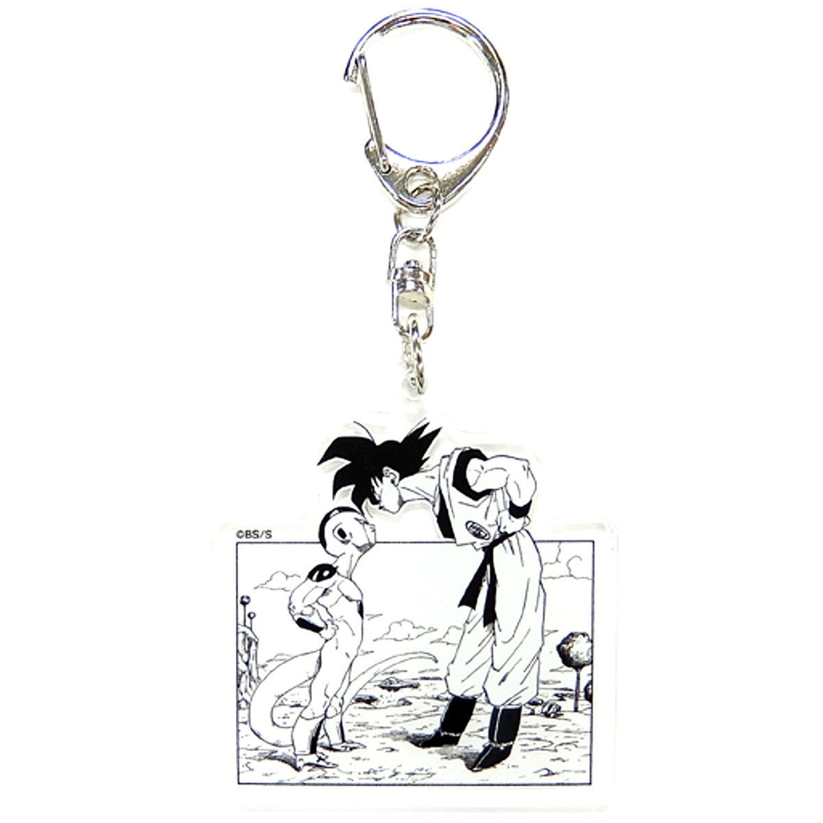Son Goku & Frieza Dragon Ball Weekly Shonen Jump Exhibition Vol. 2 Acrylic Keychain [USED]