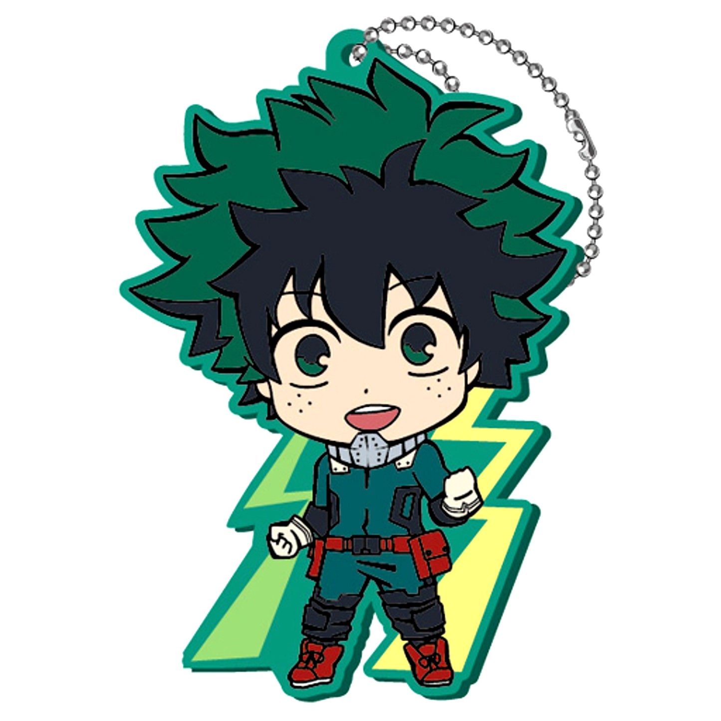 Izuku Midoriya My Hero Academia Tojicoll Rubber Mascot Hero Amulet [USED]