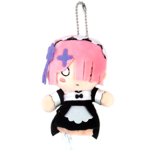 Re:ZERO -Starting Life in Another World- Ram Finger Puppet Keychain Mascot Mascot [USED]