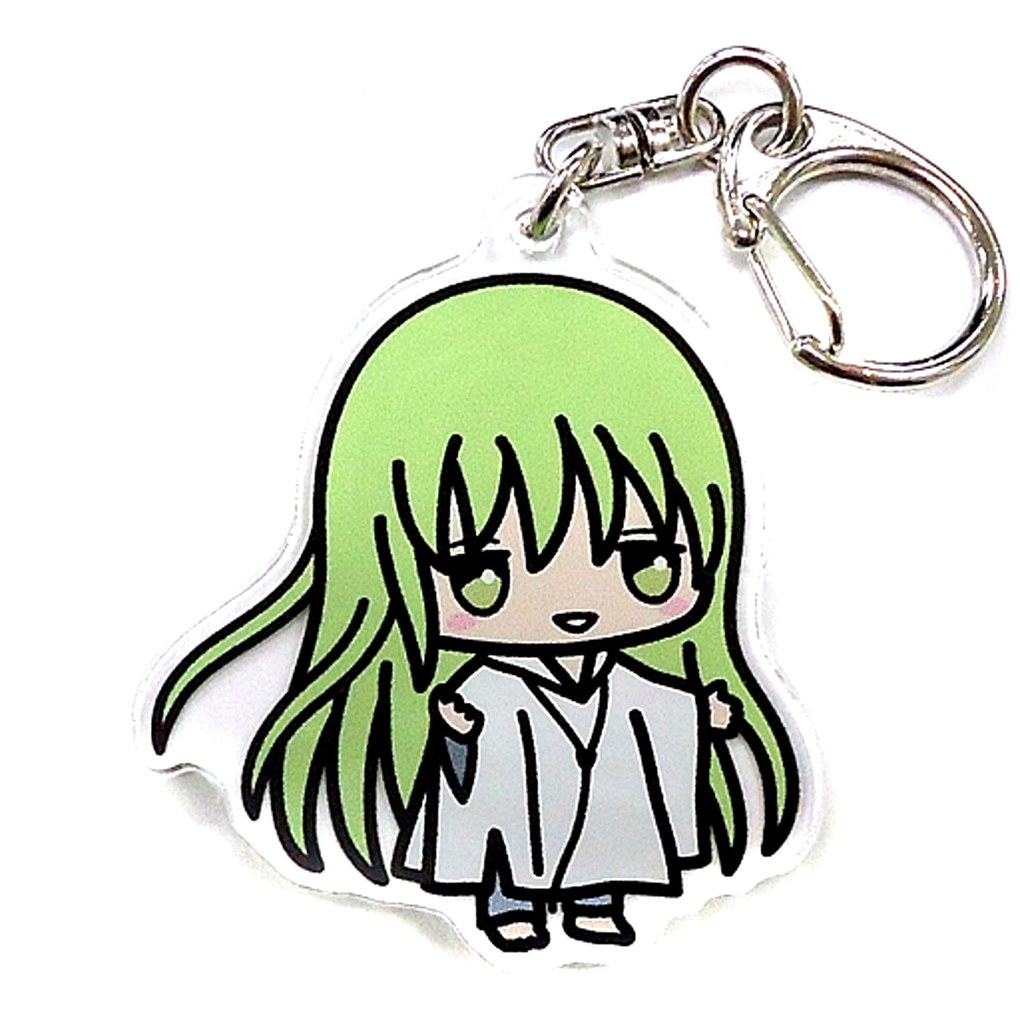 Lancer Enkidu Fate/Grand Order Design produced by Sanrio Trading Acrylic Keychain Sanrio Anime Store Ltd [USED]