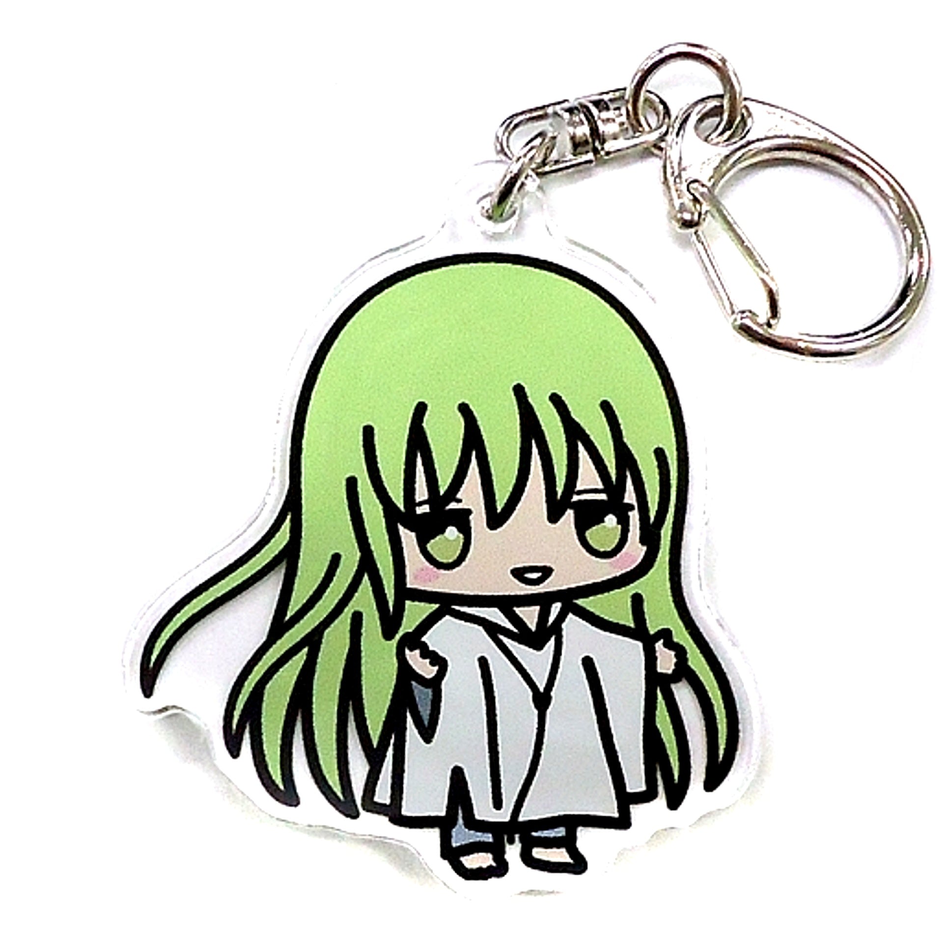 Lancer Enkidu Fate/Grand Order Design produced by Sanrio Trading Acrylic Keychain Sanrio Anime Store Ltd [USED]